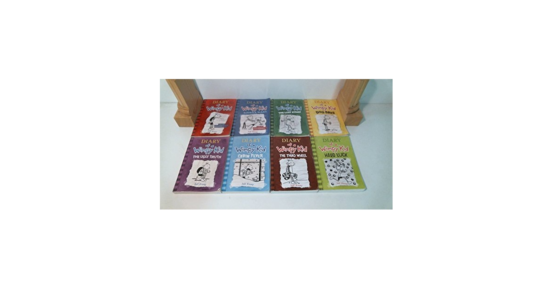Diary of a Wimpy Kid Set 1-8 (Diary of a Wimpy Kid, Rodrick