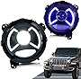 VLAND 9' Inch Round LED Headlights Compatible with 2018-2020 Jeep Wrangler JL JLU Gladiator Projector Front Lamp Assembly with Daytime Running Lights and Blue Breath Light, No Need Bracket