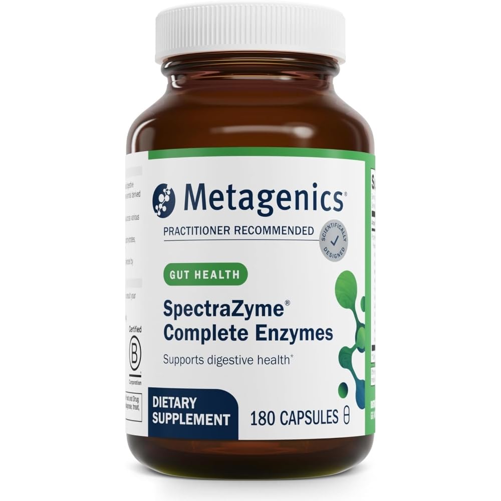 Metagenics SpectraZyme Complete Digestive Enzymes 271 mg, 60 Capsules — Amazon image 9