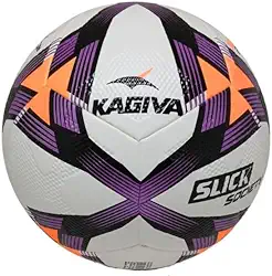 Bola de Futebol Society Slick – Tamanho Oficial, Costurada à Mão, Câmara de Butil, Uso em Grama Sintética