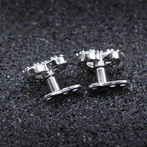 2Pcs 14G Cubic Zirconia Dermal Anchor Tops and Base Surgical Steel Dainty Crystal Microdermals Body Piercings Studs Punk Personalized Jewelry Gifts for Women Hypoallergenic4