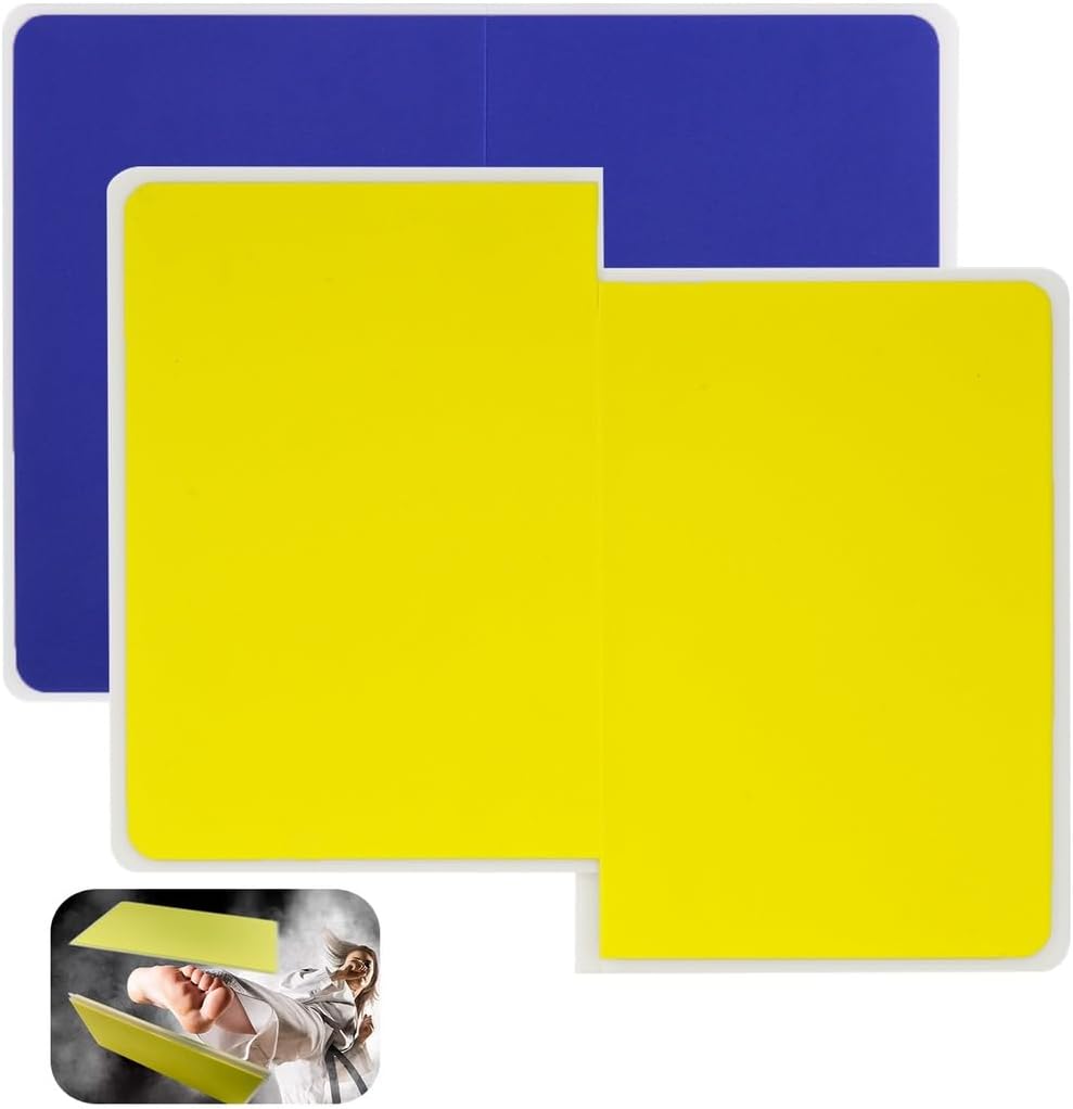 Rebreakable Karate and Taekwondo Punching Boards, Eva Foam Cover, Dual Sizes for Beginner to Expert
