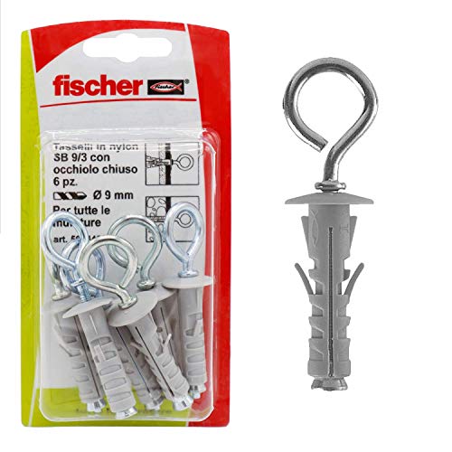 Fischer Wall Plugs aqd001650Blister 6PZ