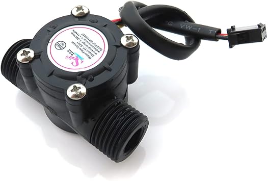 Toplionace DC 5   18 V water flow sensor, Hall Water Control liquid flow meter, flow meter, 1   30 l/min 2.0 Mpa sensor switch, YF-S201 black