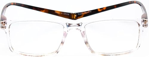 Miniatura 3 de Magz Gramercy - Gafas de lectura rectangulares para hombre y mujer, para colgar en el cuello, magnéticas, con cierre de presión, para conexión