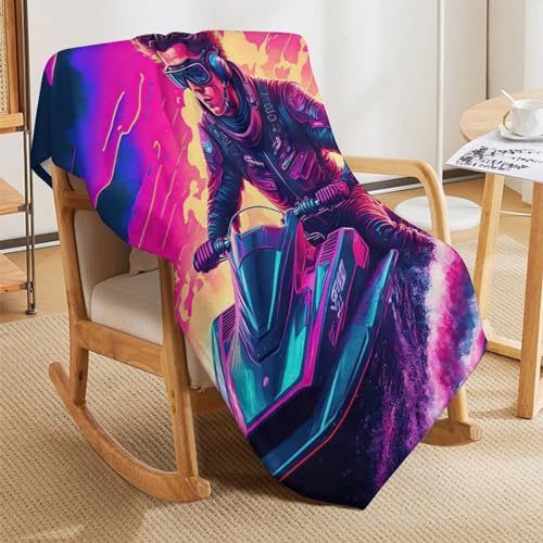 Couverture Duveteuse Super Douce Bateau, Cadeau Idéal Maison - 8