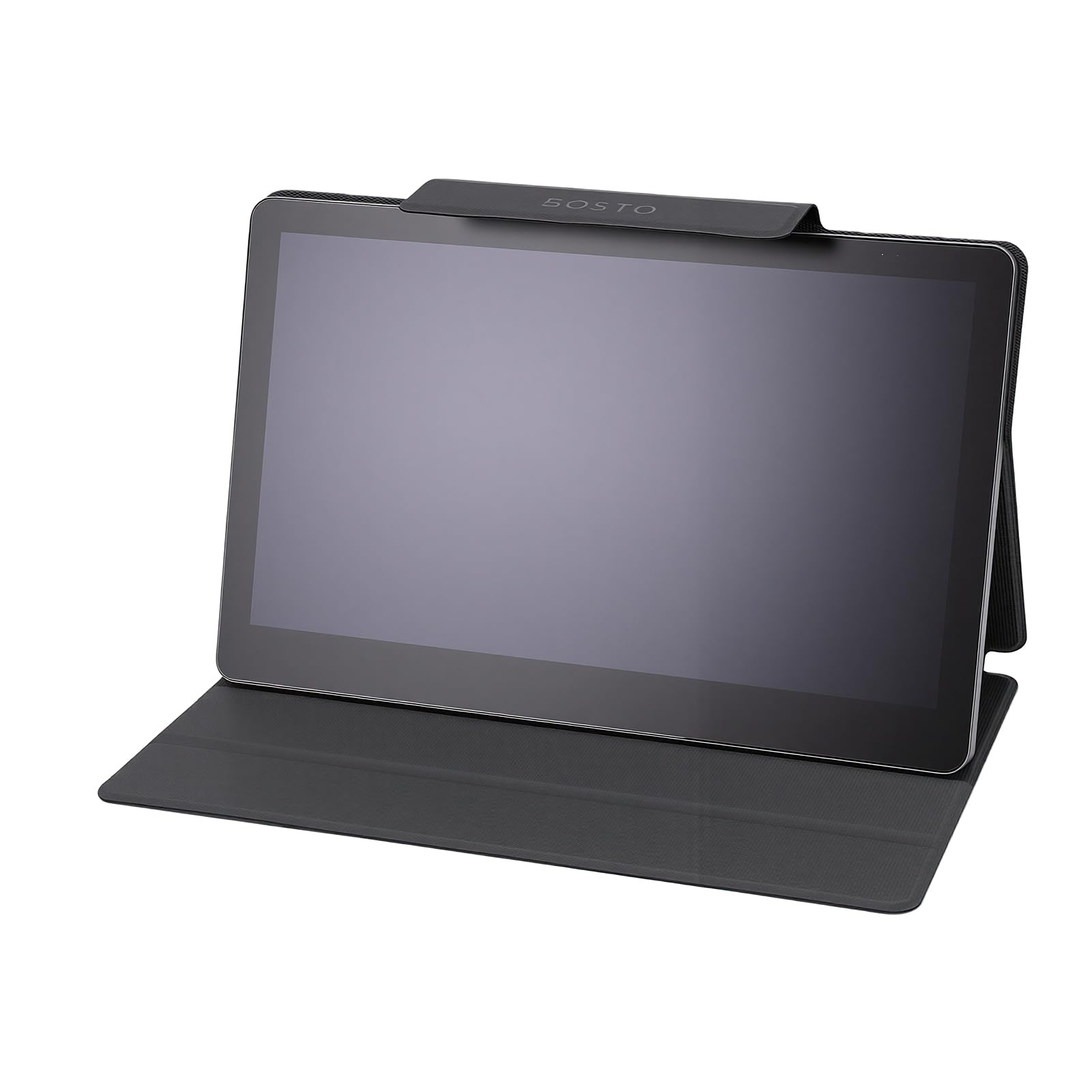 Tableta de Dibujo Gráfico P120T Monitor de Pantalla 11,6 Pulgadas con Control Táctil Sensible, 16384 Niveles Presión, Lápiz óptico sin Batería, 10 Puntas Lápiz
