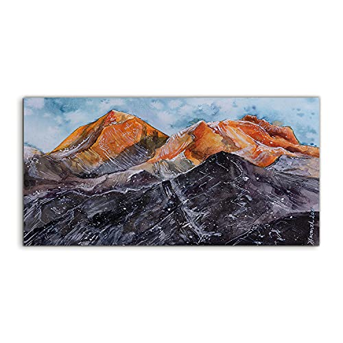 Image acrylique 120x60cm de salon et chambre moderne Himalaya