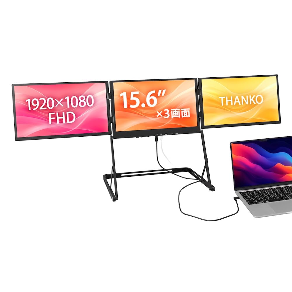 Amazon.co.jp: THANKO 映像出力がないUSBでも4画面にできる拡張