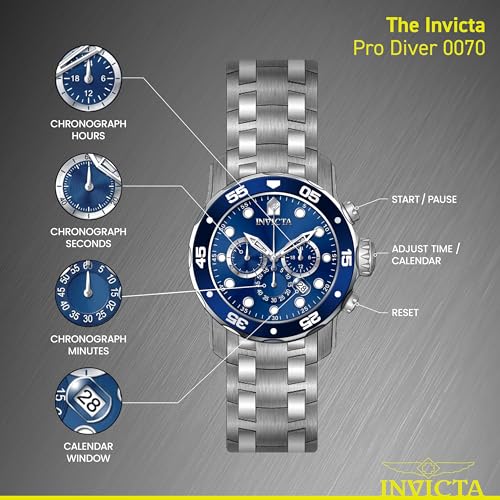Image of Invicta Men's Pro Diver Collection Chronograph Watch