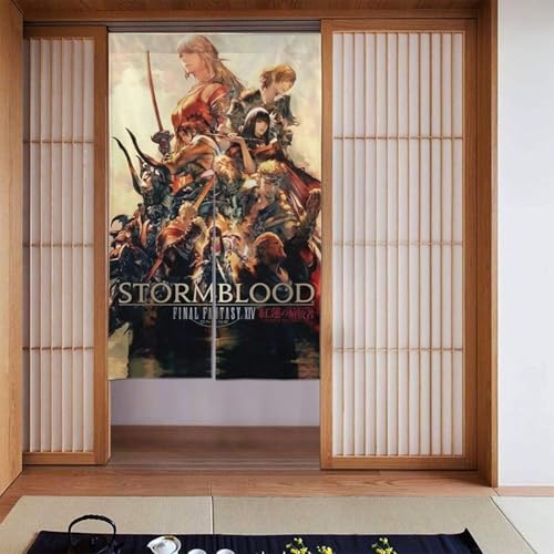 a ̂ t@Cit@^W[xiv g@̌Q J[e Ռ Ԏd؂  ډB g Door Curtain  ʏ HX Lb` o 86143cm