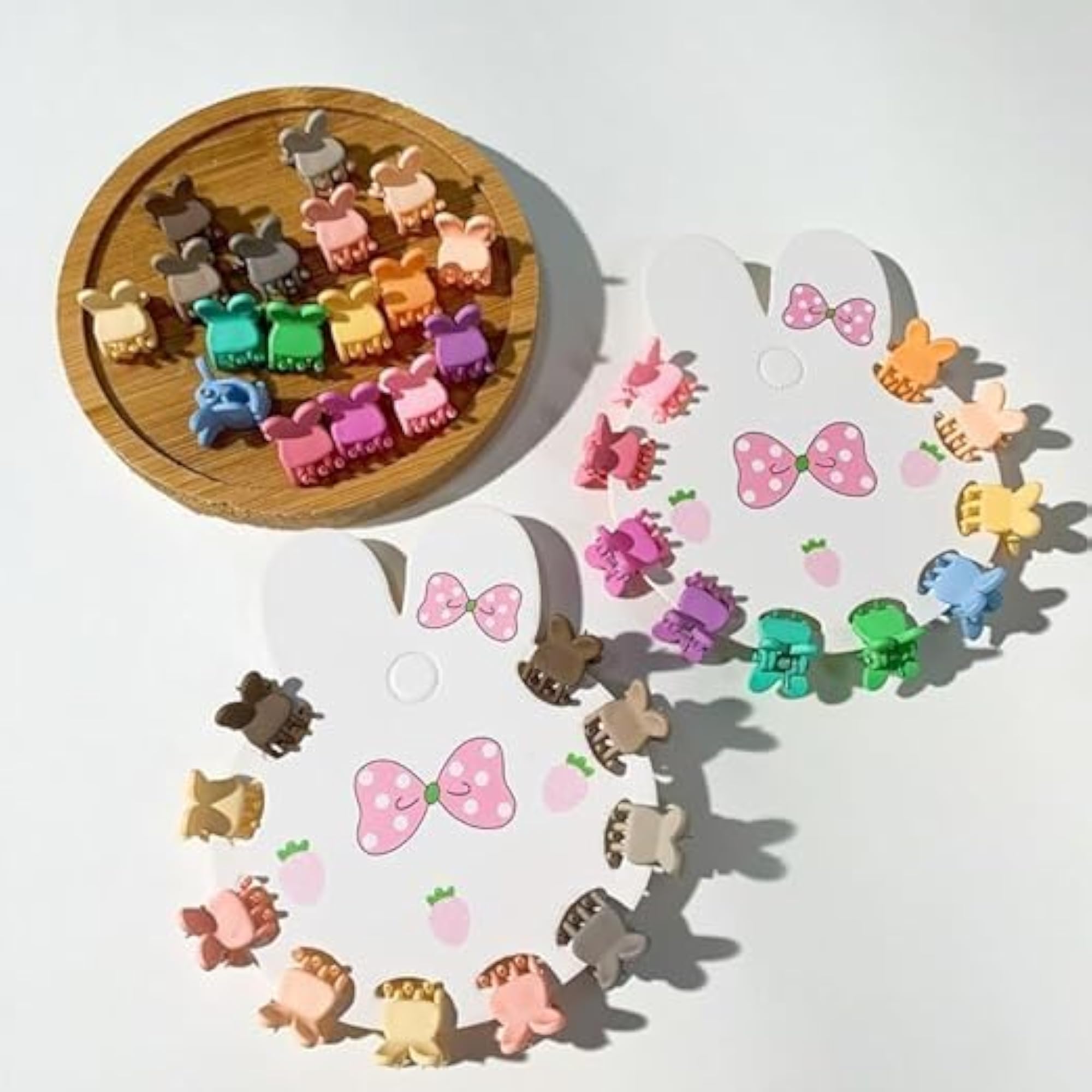 Mini Korean Style Cute Pastel Hair Clips Set for Kids
