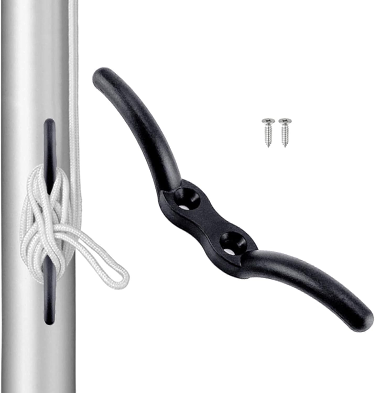 Kayak Cleat Flagpole Cleat Hook for Flag Rope High