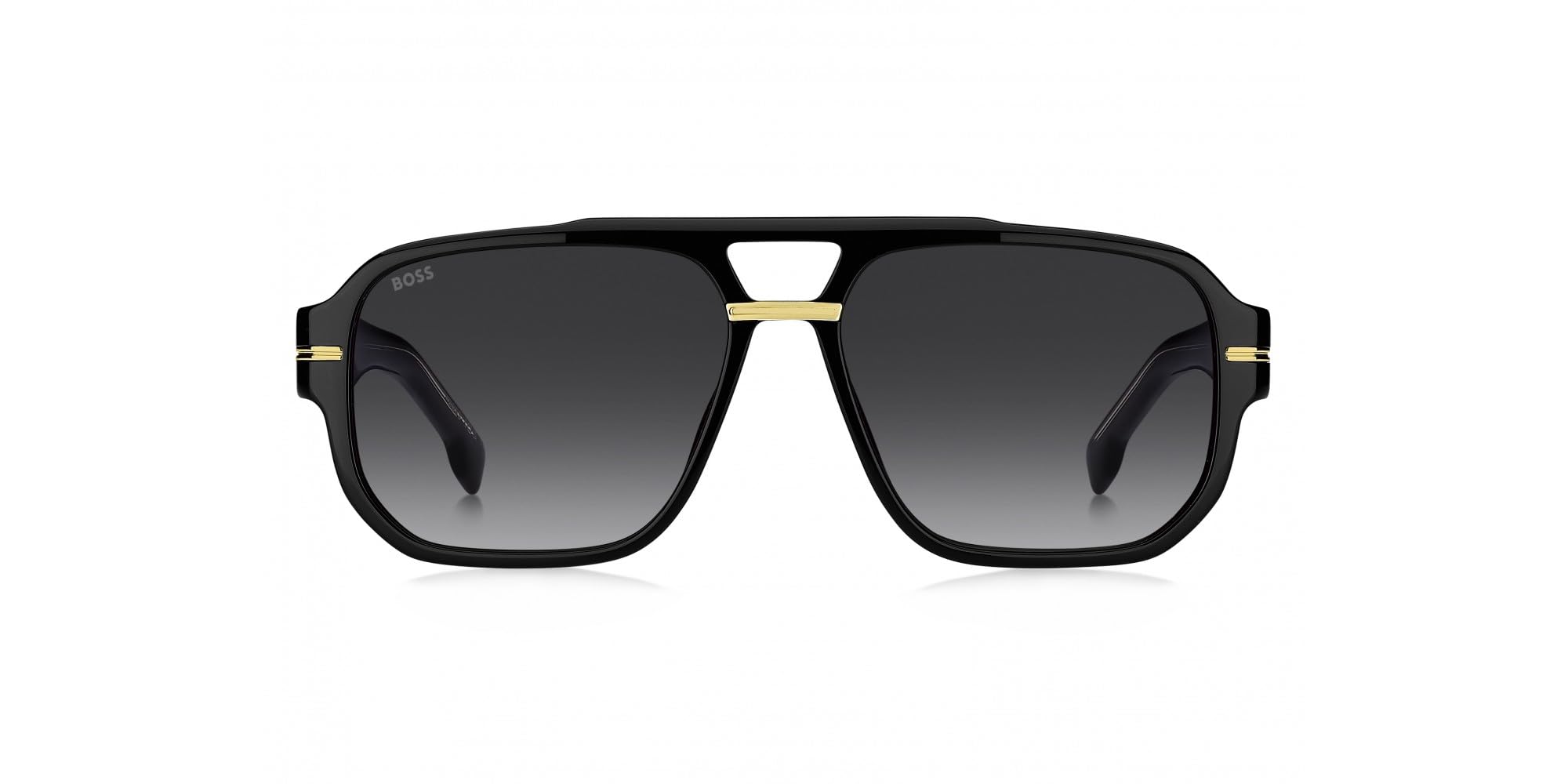 HUGO BOSS Lunettes de Soleil BOSS 1718/S Black 57/15/150 Homme