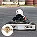 Imagen de BETOOKY Soporte Fijo para Disco de Freno y Buje del Eje Trasero para ATV y Go Kart