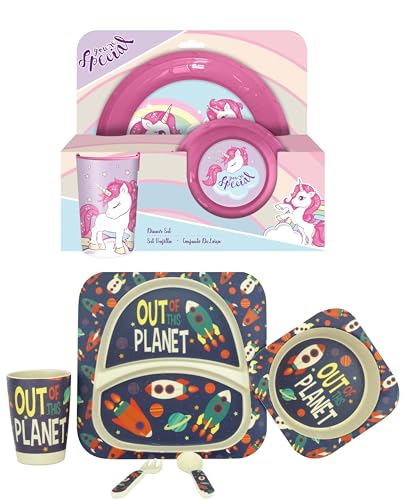 Imagen de Juego de vajilla de regalo de 5 piezas: plato