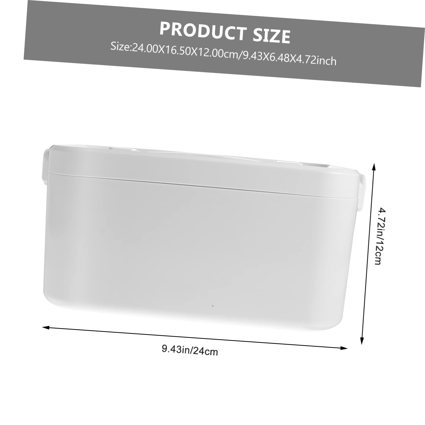 Holibanna First Aid Kit for Home Medicine Organizer Box Pp Material Medicine Storage Box Portable Case for Travel