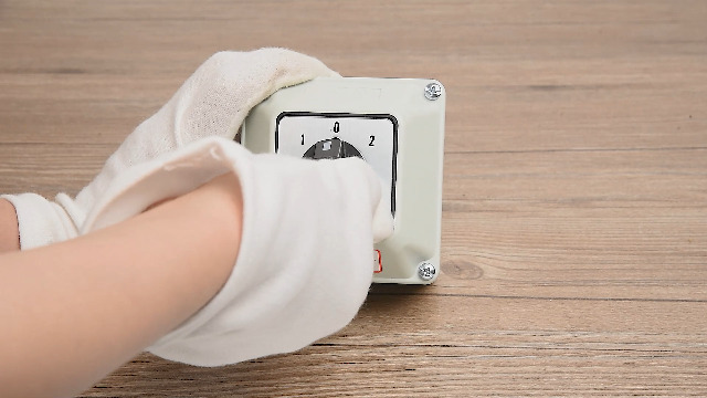 Interruttore Rotativo ON-OFF-ON 3 Posizioni 63A 660V - Universale Con Scatola - Foto 13