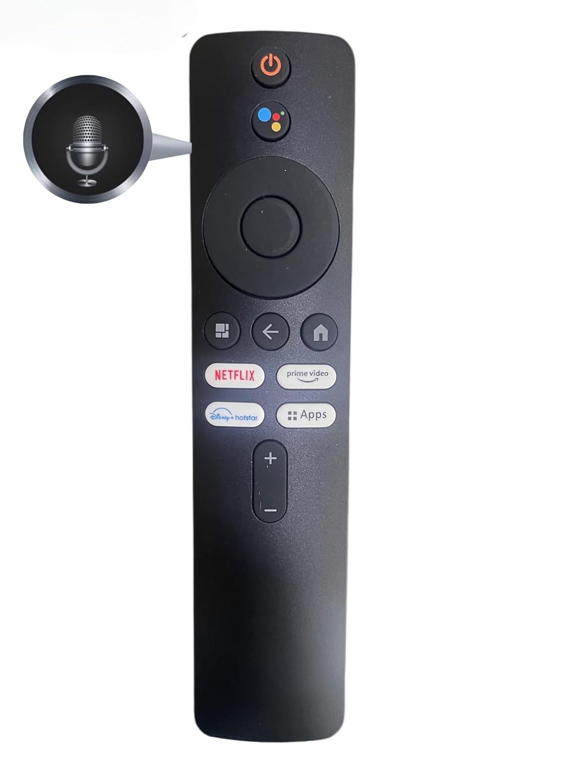 Mi Tv Remote Control Original with Voice Control Latest Model Works with All Models
