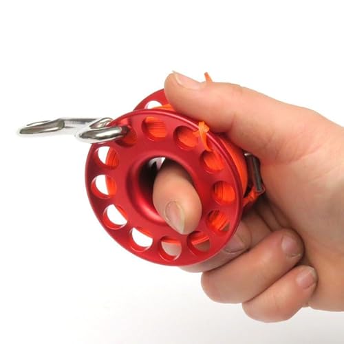 Namvo 30m Tauch Fingerspule, Fingerspule Fußtauchspule mit P-förmigem Haken zum Tauchen