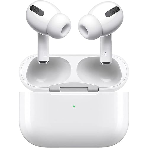 [Apple MFi Certified] Wireless Earbuds for AirPods Pro Wireless Headset with Touch Control, Noise Cancelling, IPX7 Waterproof Built-in Microphone with Charging case White