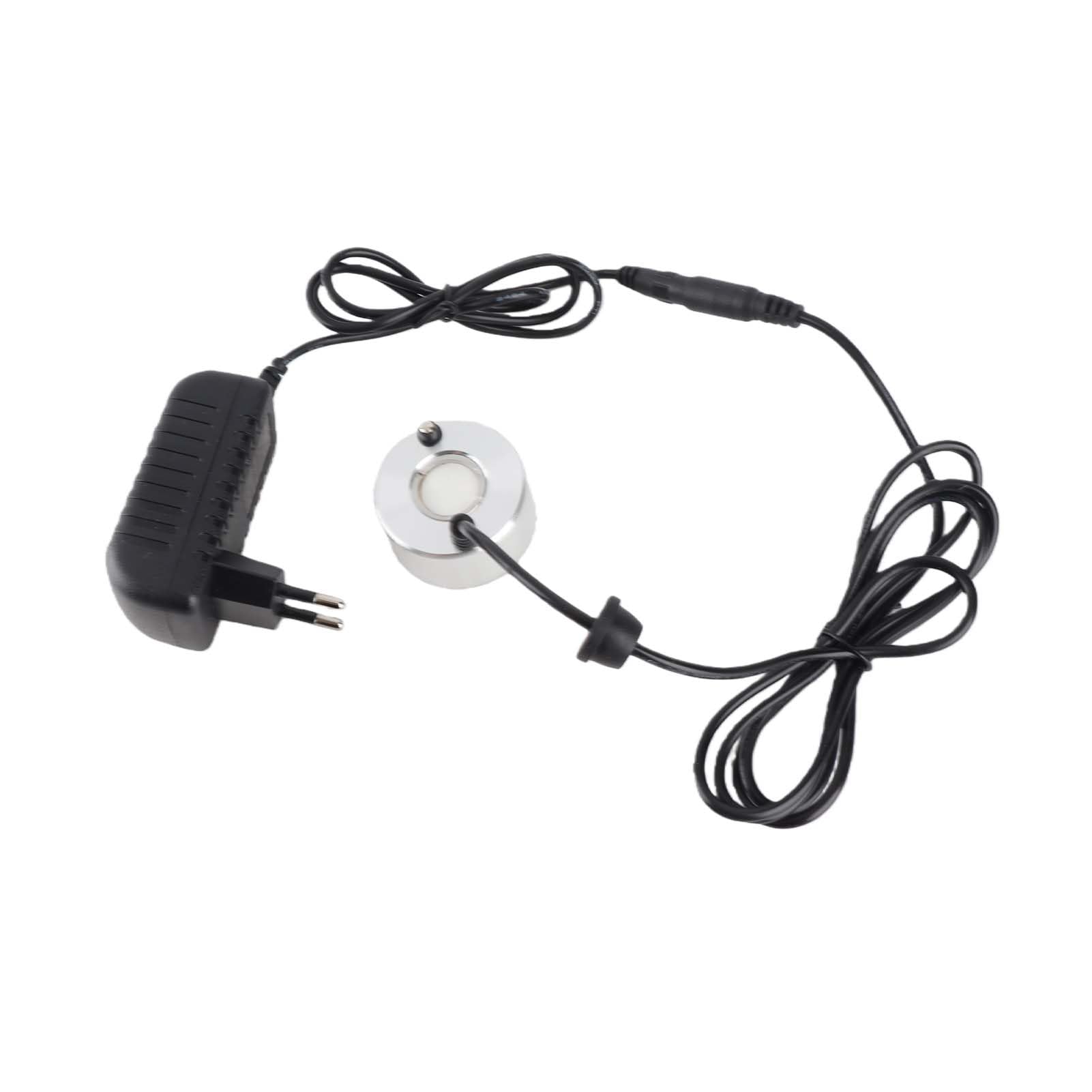 VBESTLIFE Umidificatore ad Aria atomizzatore per Fontana per nebulizzatore ad ultrasuoni da 24 V con nebulizzatore con Adattatore per fontane Interne o Esterne, Giochi d'Acqua e Uso Ufficio.(EU Plug)