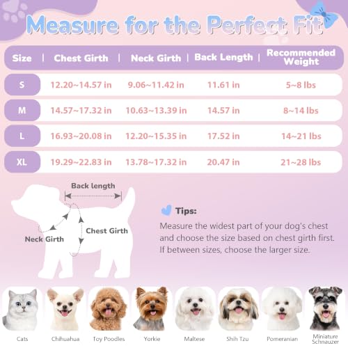 Image of YUDODO Small Dog Sweater Dress with Bowtie Turtleneck Knitted Pet Clothes