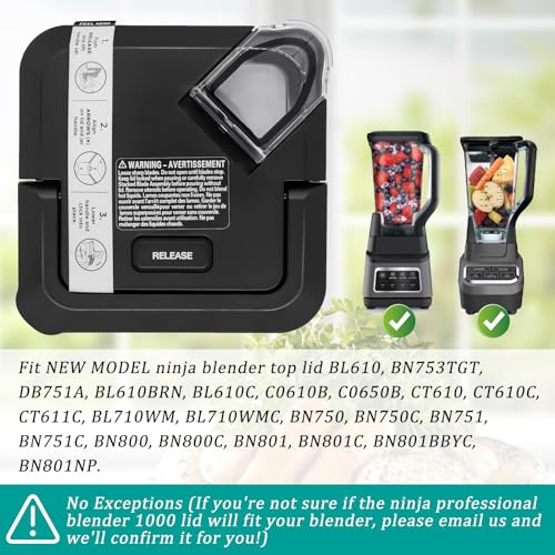 Repuesto tapa para licuadoras Ninja 72oz XL miniatura 3