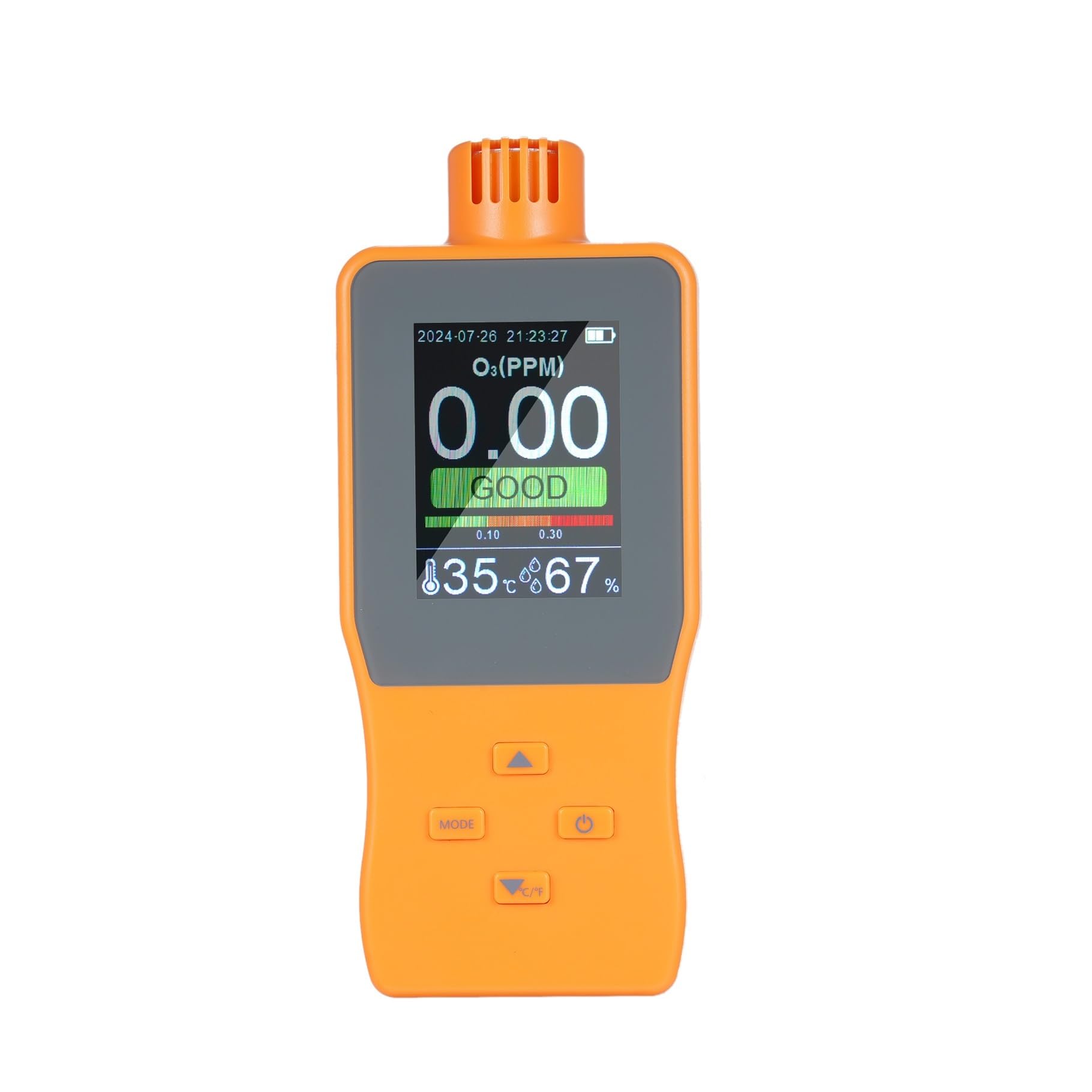 Air Quality Monitor, Ozone Detector Analyzer Air Quality Meter Air Quality Monitor Temperature Humidity Gauge