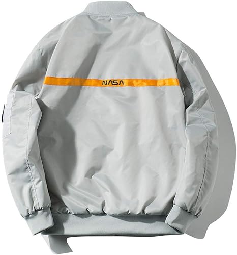 Miniatura 2 de CORIRESHA Chaquetas bomber ajustadas para hombre Apollo NASA