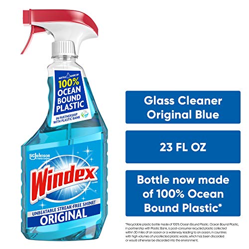 Windex-Glass-and-Window-Cleaner-Spray-Bottle-Bottle-Made-from-100-Recycled-Plastic-Original-Blue-23-fl-oz Windex-Glass-and-Window-Cleaner-Spray-Bottle-Bottle-Made-from-100-Recycled-Plastic-Original-Blue-23-fl-oz