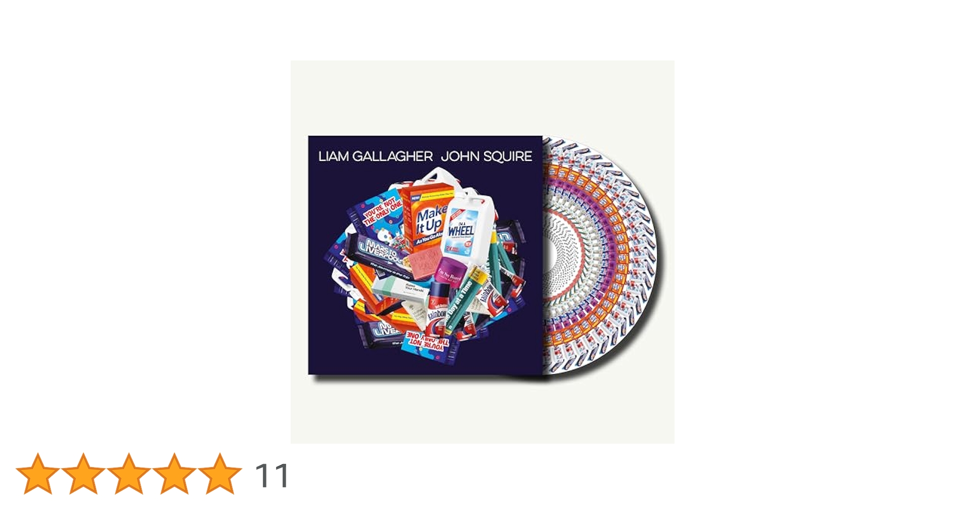 洋楽 Liam Gallagher & John Squire - Zoetrope Liam Gallagher & John Squire - Zoetrope Vinyl Record – Indie