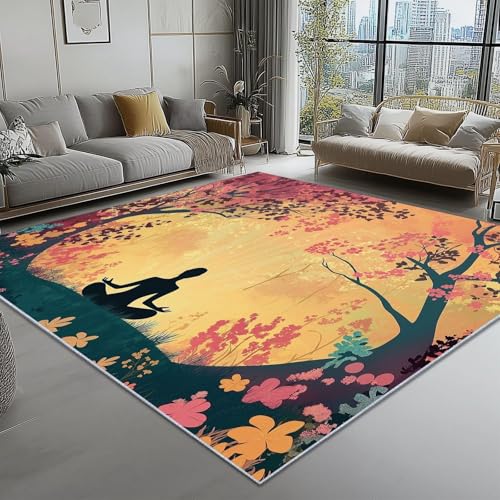 Tapis de salon antidérapant lavable pour en finir avec les tapis qui glissent - 3