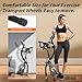 ATIVAFIT x-Bike Pieghevole Cyclette da Allenamento Bici da Fitness Pieghevole con Computer...