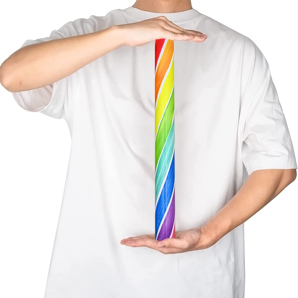 Carta da regalo arcobaleno con nuvola 70 cm x 2 m, rotolo - Italia