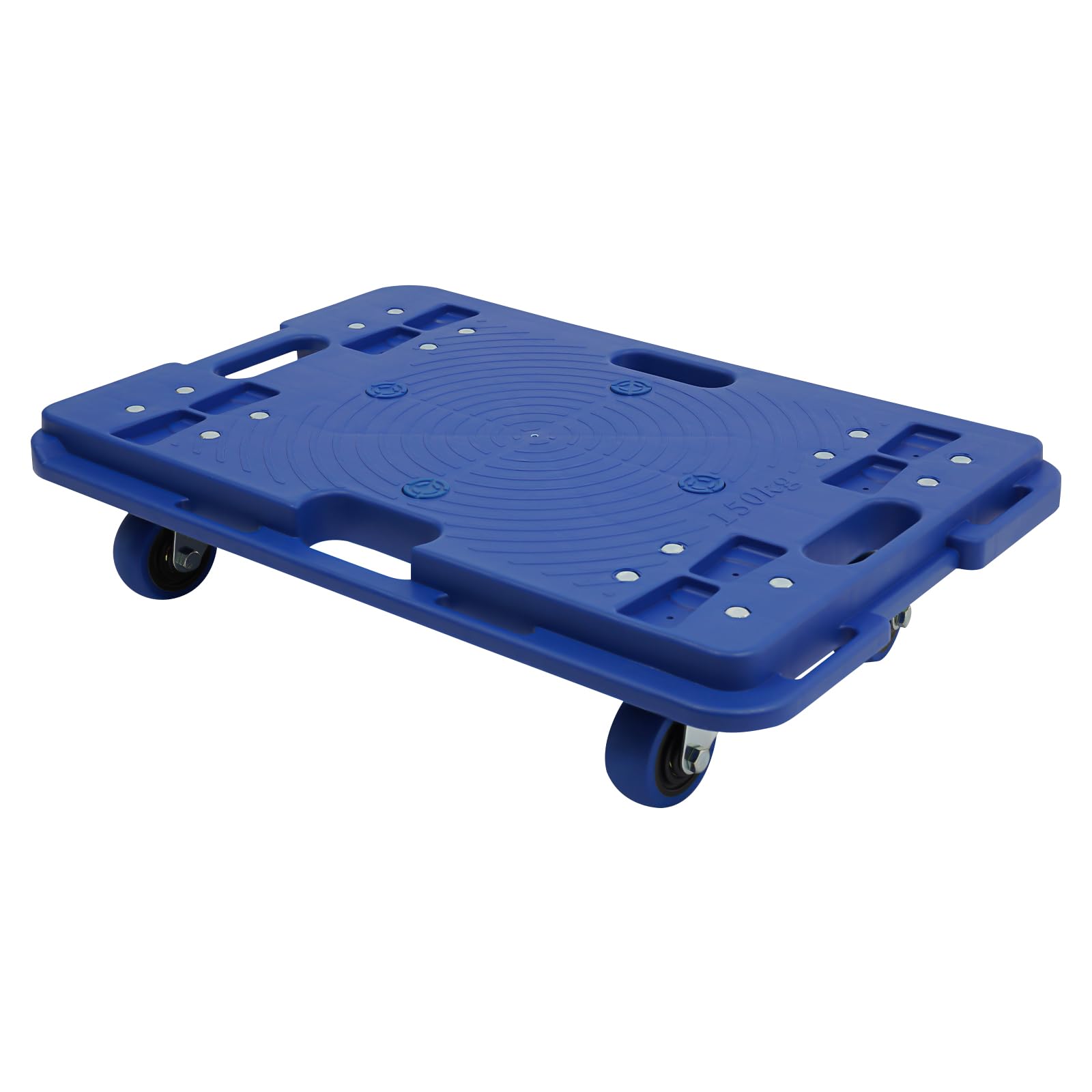 Tabla de transporte con ruedas, 150 kg, plataforma de transporte con ruedas, 60 x 40 cm, plataforma de transporte para mudanzas de mercancías, muebles