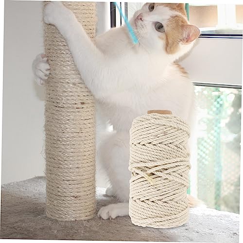 WOONEKY 1 Rolo Gato Escalando Corda Gato Arranhando Corda Substituição De Arranhador De Gato Fio De