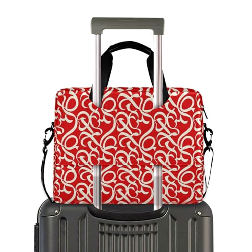 Maletín portátil para laptop 15.6'' rojo miniatura 4