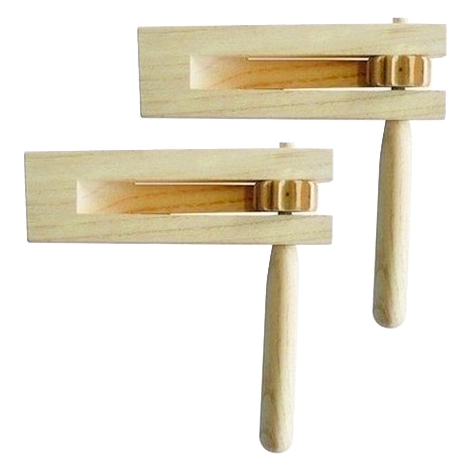 ラチェット　PLAY WOOD 【打楽器】 Amazon.co.jp: 木製スピニングガラガララチェット | 2 個の打楽器,子供