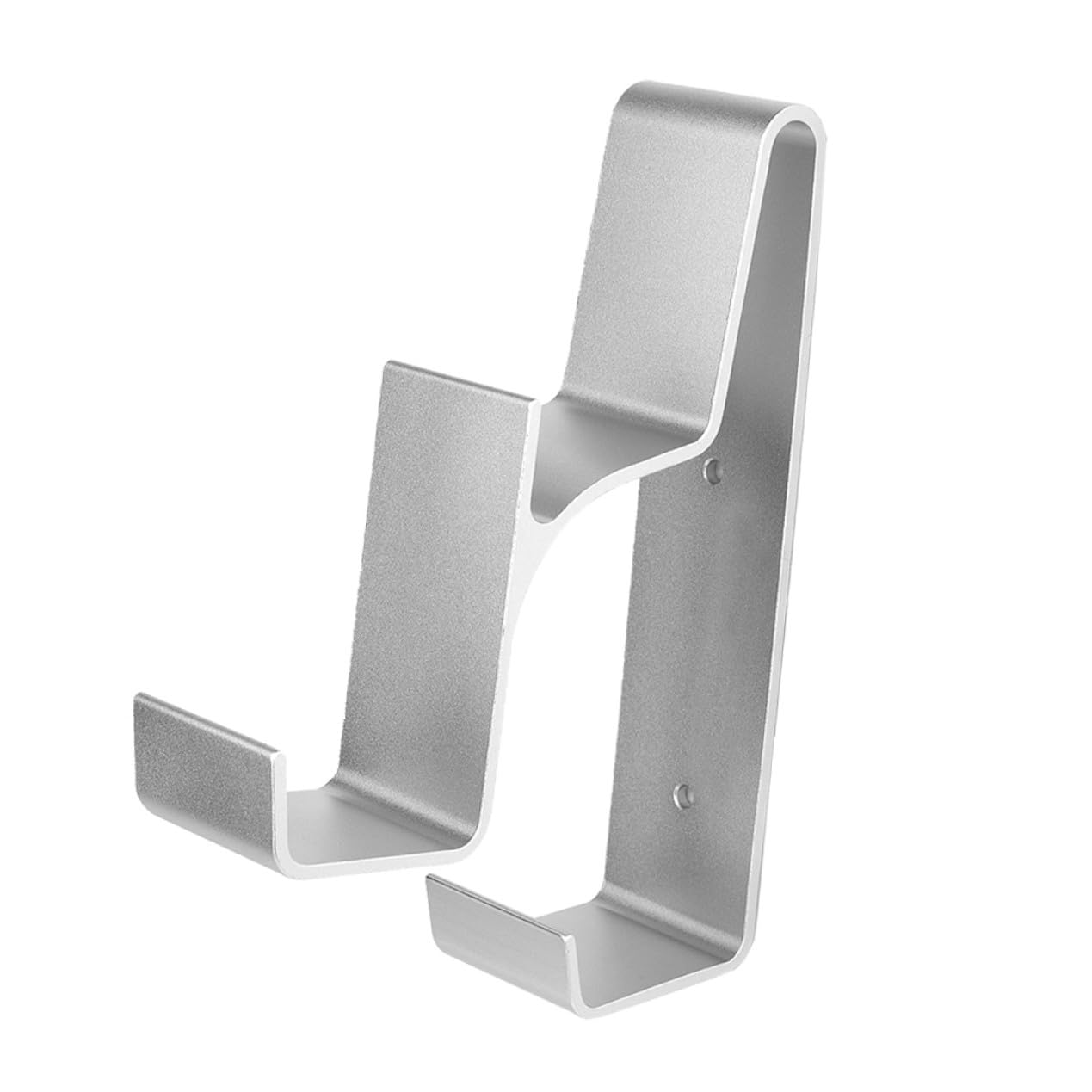 Toddmomy Staffa Parete per Cuffie Gaming in Lega di Alluminio Supporto per Auricolari da Muro o Scrivania, Argento