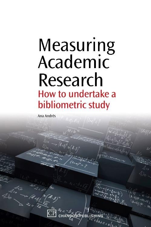 Buy Measuring Academic Research: How to Undertake a Bibliometric Study — BookShops.in