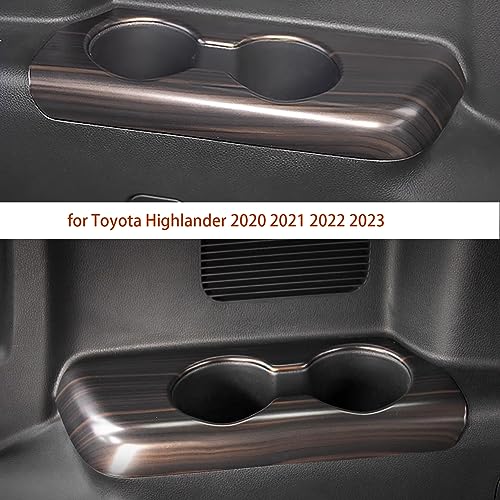 Accesorio interior para Toyota Highlander 2020-2023 porta vasos miniatura 3