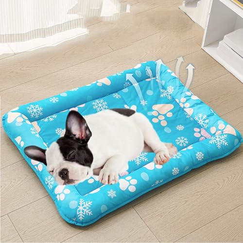 Coussin rafraîchissant pour chien et chat grand format imprimé dessin animé - 3