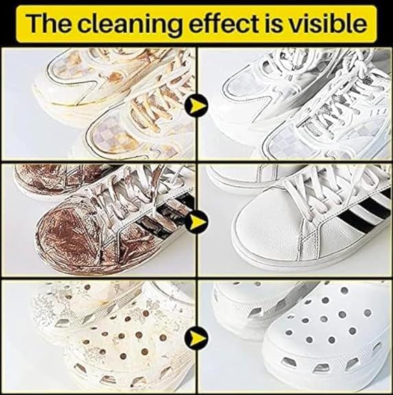 Anwenk Natural Sneaker & Shoe Cleaner Wipes - 1 Packs of 80 - Portable Sneakers Cleaner Shoe Wipes Quickly Remove Dirt & Stains - These Disposable Shoe Cleaning Wipes Can Be Used On Most Footwear 4