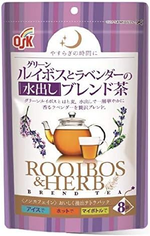 小谷穀粉 ＯＳＫ グリーンルイボスとハーブ水出しブレンド茶ラベンダー ８袋