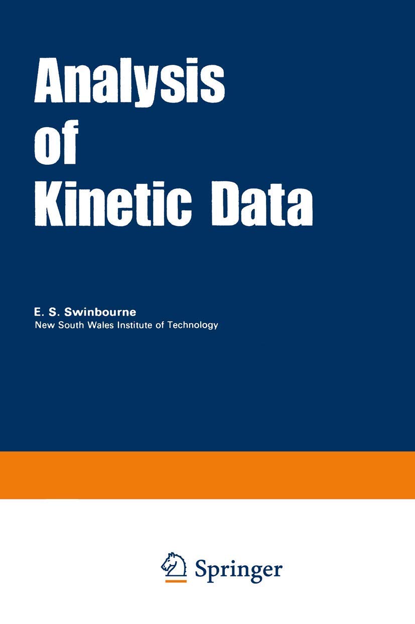 Buy Analysis of Kinetic Data (Studies in Modern Chemistry) — BookShops.in