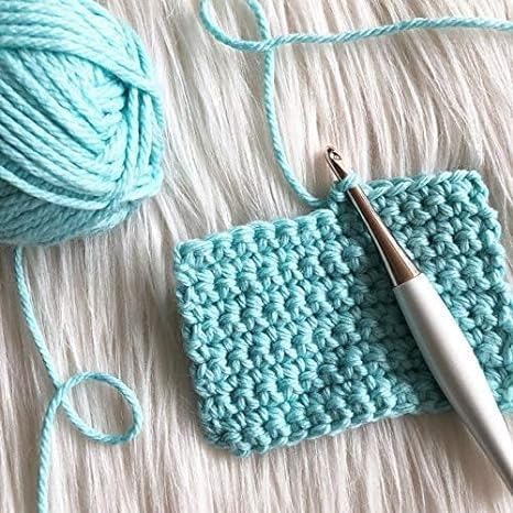 Furls Crochet Hook, Odyssey White, Nickel Plated Tip for Effortless Glide Ergonomic Handle Crochet Hooks 7" (Odyssey, White - Image 4