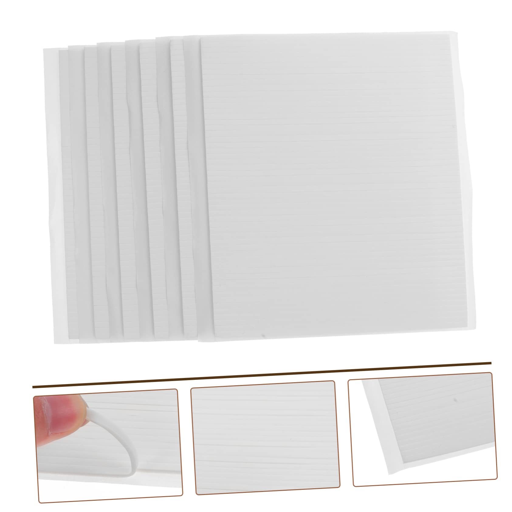SHINEOFI 24hojas Tiras De Espuma Adhesiva Doble Cara Eva Para Manualidades Decoración De Tarjetas y Proyectos De Scrapbooking