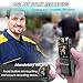 KSADBOSSBO Body Camera with Audio & Video Recording- 128GB 1080P HD Police Cop Cam for Outdoor Law Enforcement Guard Travel Cameras- with Magnetic Clip Flashlight 6HR Battery Recorder (Black Lanyard)