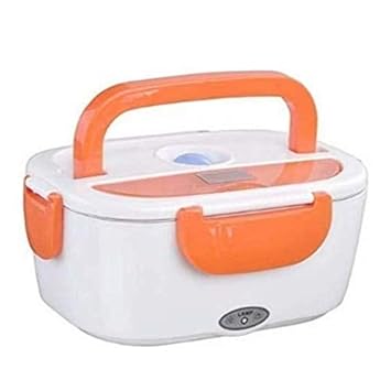 Electric Food Lunch/Tiffin Warmer Box for Office Heated Portable Food Warmer Lunch Box Electric Tiffin Box (Multi Colour - We Will Deliver Available Color)